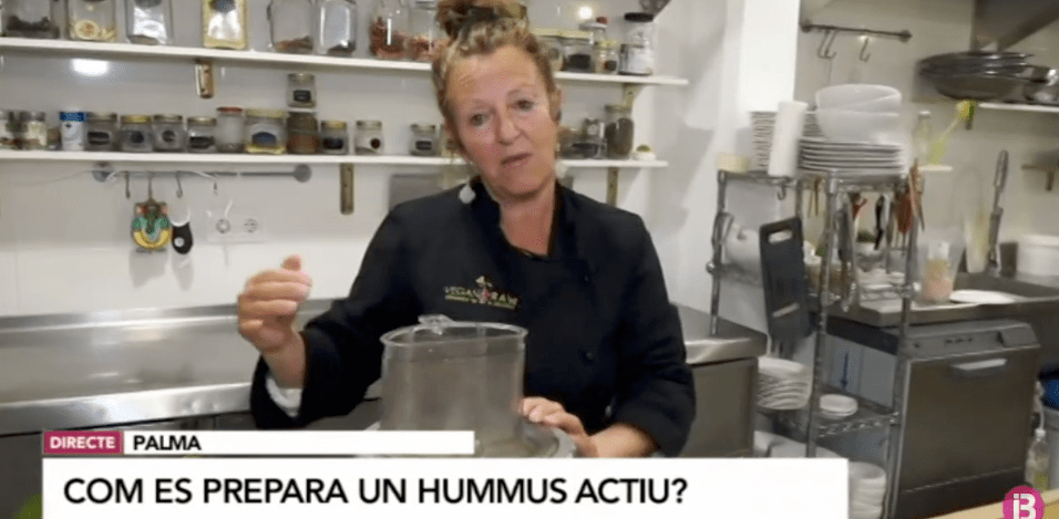 Beverley Pugh directo en IB3 Receta Vegana
